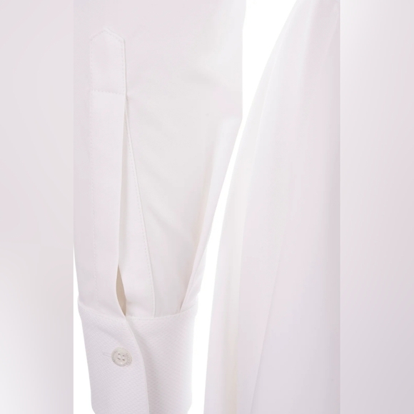NWT Alexander McQueen White Corset Midi Shirt Dress - Picture 8 of 16